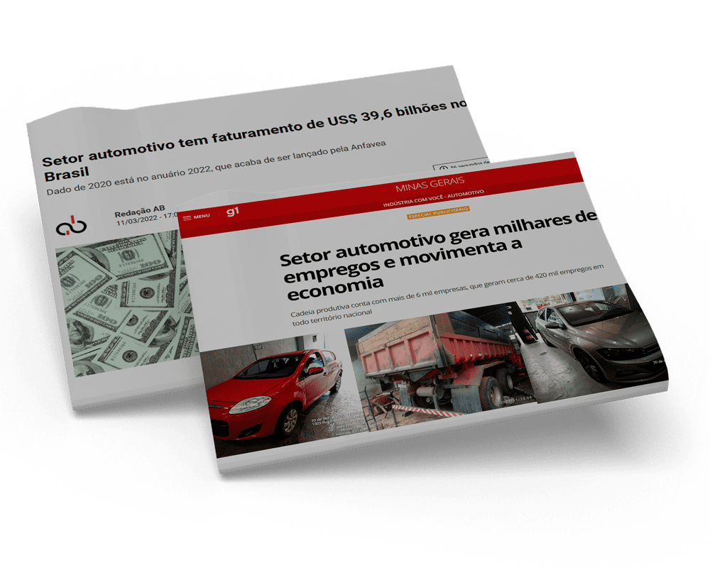 Matérias sobre o setor automotivo no Brasil